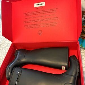 Hunter Women's Black Original Tall Boots